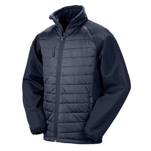 Result Unisex Adult Compass Softshell Padded Jacket / Navy